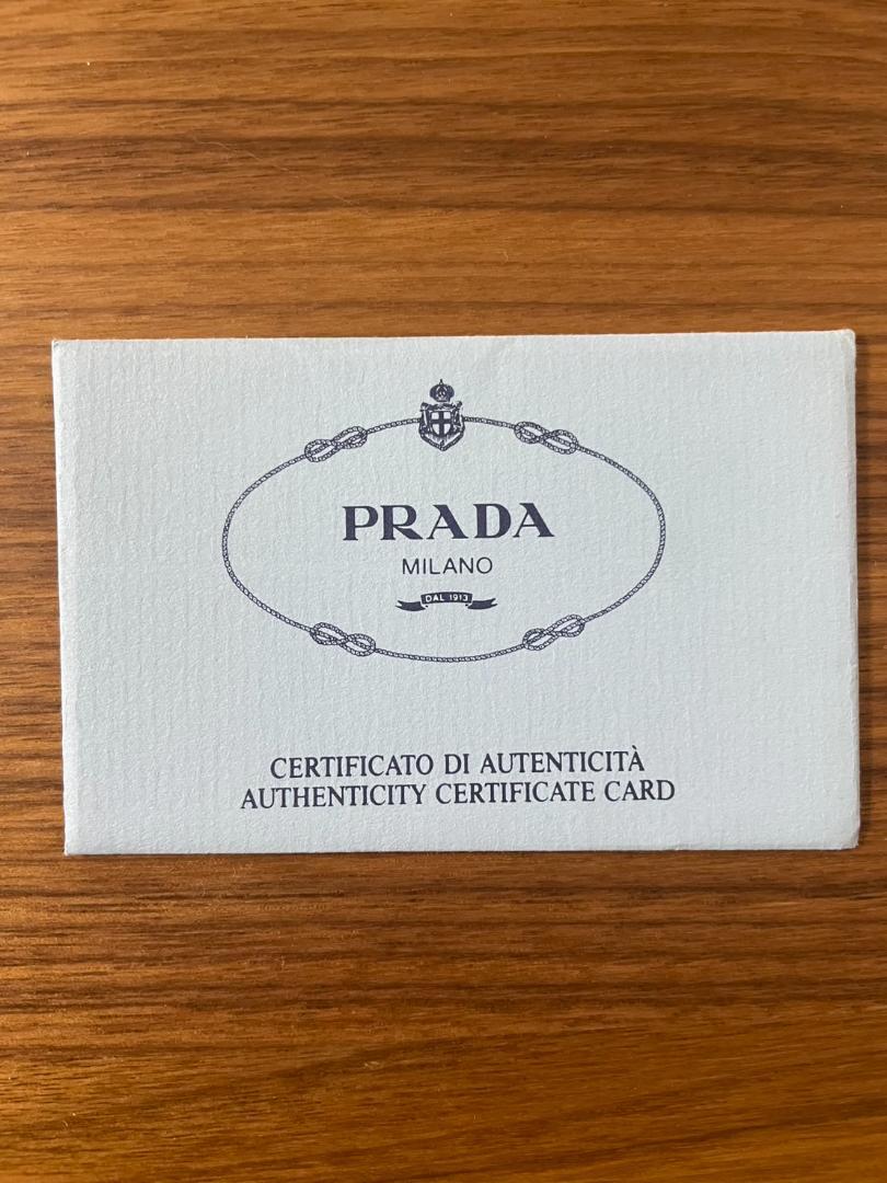 PRADA リュック 黒 B4821 ナイロン TESSUTO CATENA