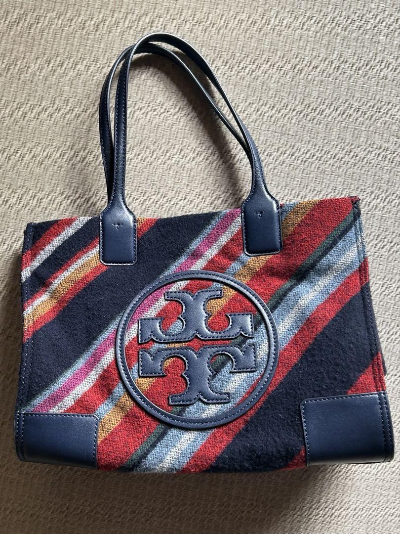 マイクラ 人気アイテム Tory Burch トート マルチカラーウール エマーソン トリーバーチ バッグ