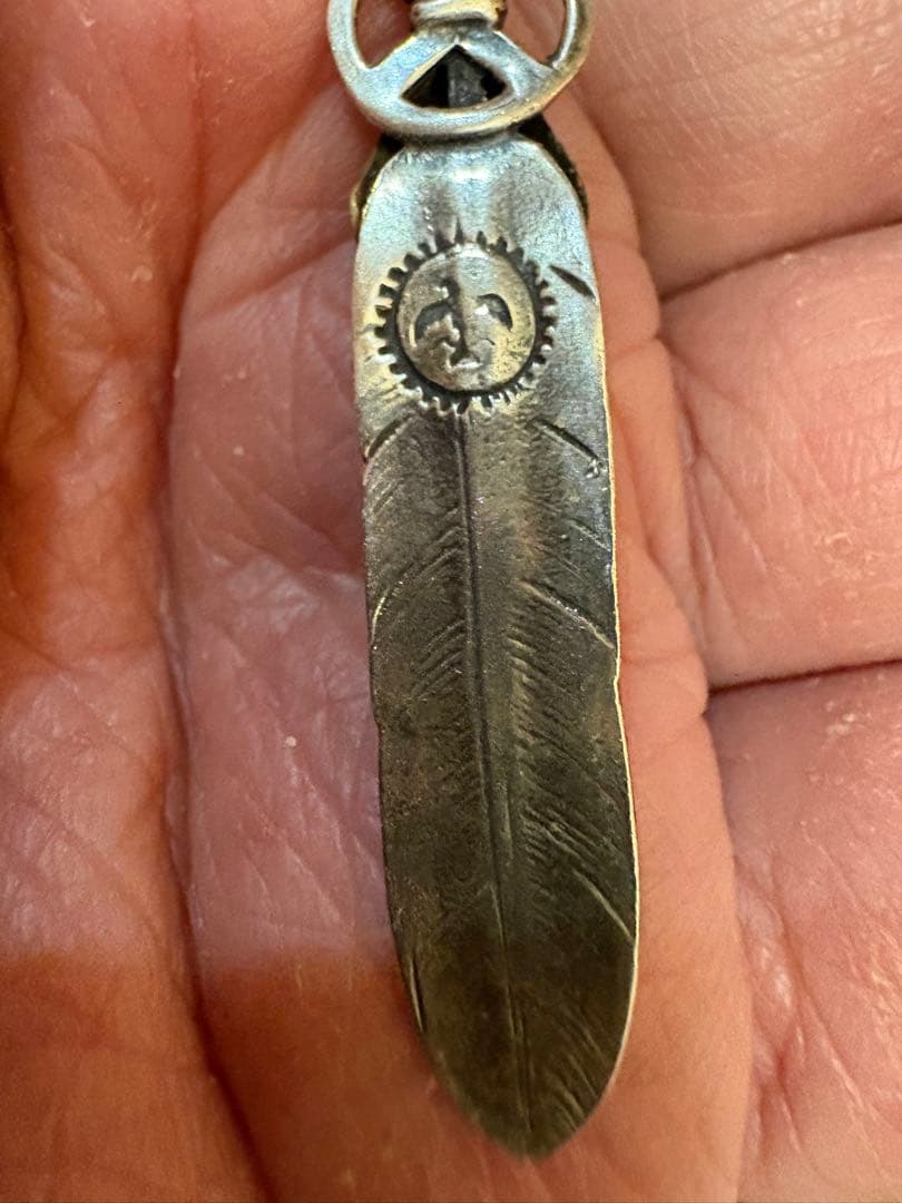 大幅値下げ goro's上金フェザー大ネックレスセット 大幅値下げ goro's上金フェザー大ネックレスセット