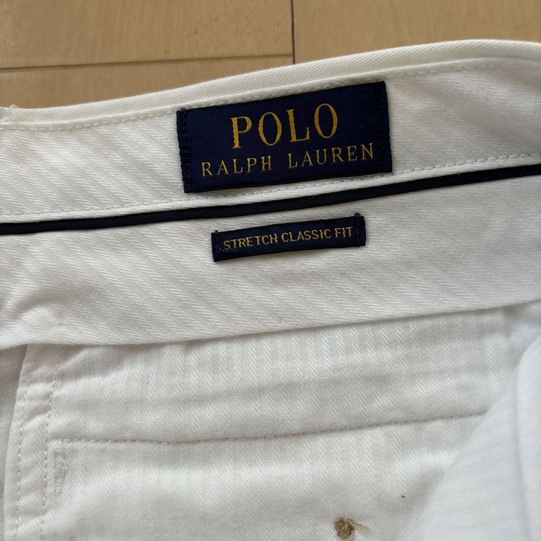 美品★Ralph Lauren 刺繍ポロ馬 ショートパンツ
