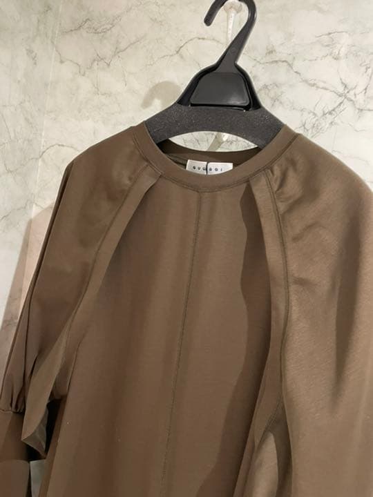 送料込み】22SS QUWAGI Covered Sleeve Dress | csm.cg