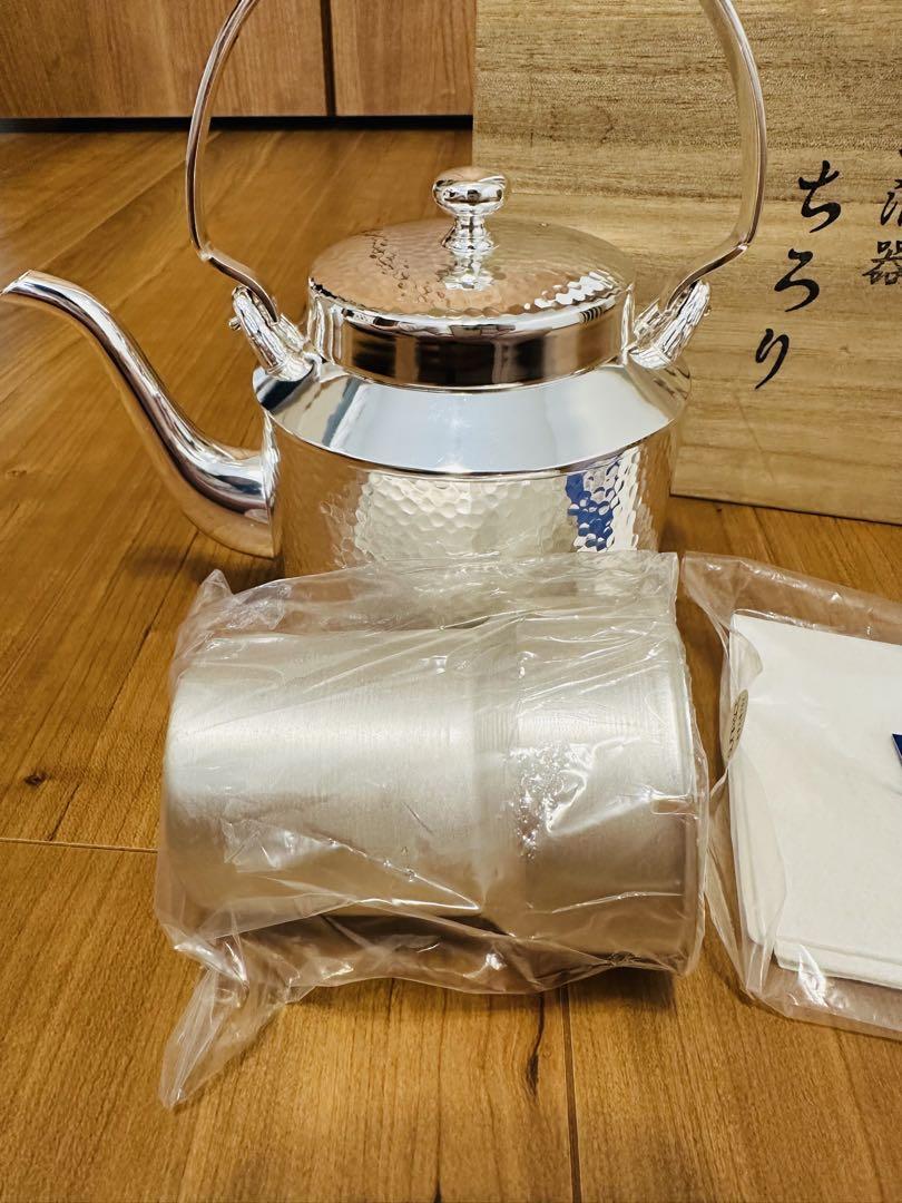 楽天市場】早川器物 洋白銀器 冷酒器ちろり 丸（L）（450ml