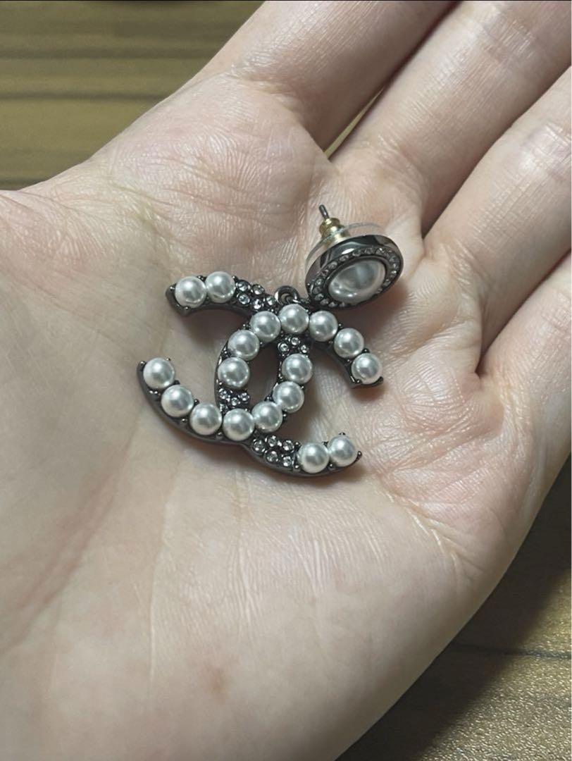 CHANEL パールピアス コスチュームジュエリー