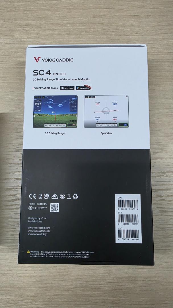 Voice Caddie SC4 PRO、Aligment Stand、ケース