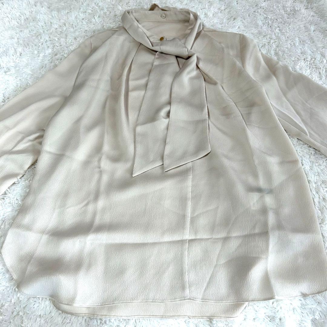 Liesse リエス　ボウタイブラウス　長袖