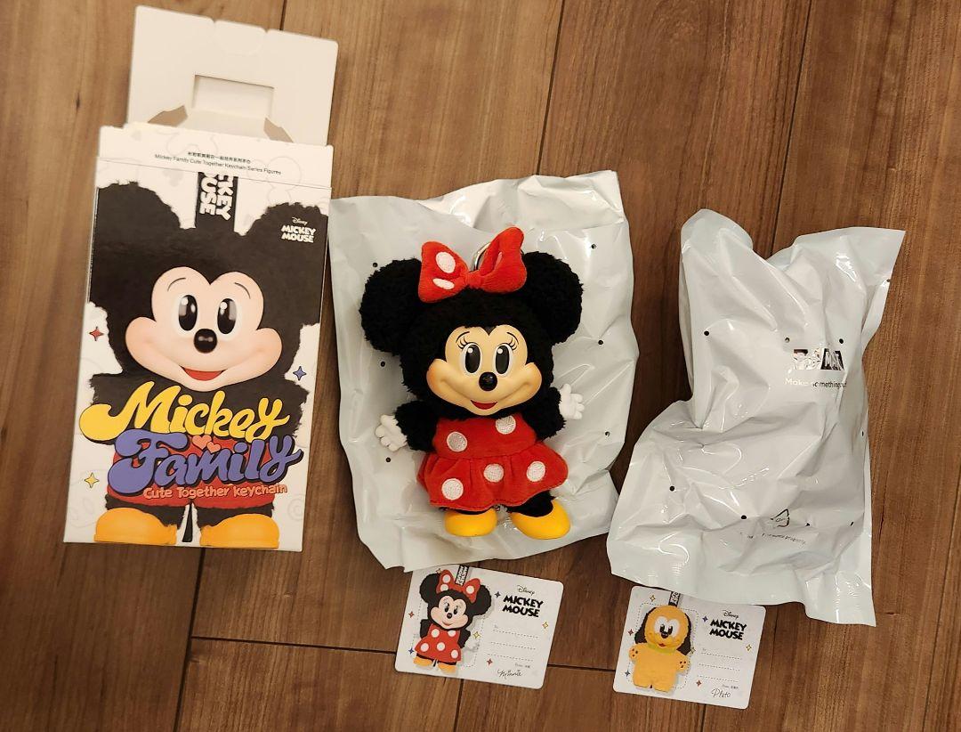 POPMARTディズニー ミッキーファミリー　ミニー&プルート　2個セット