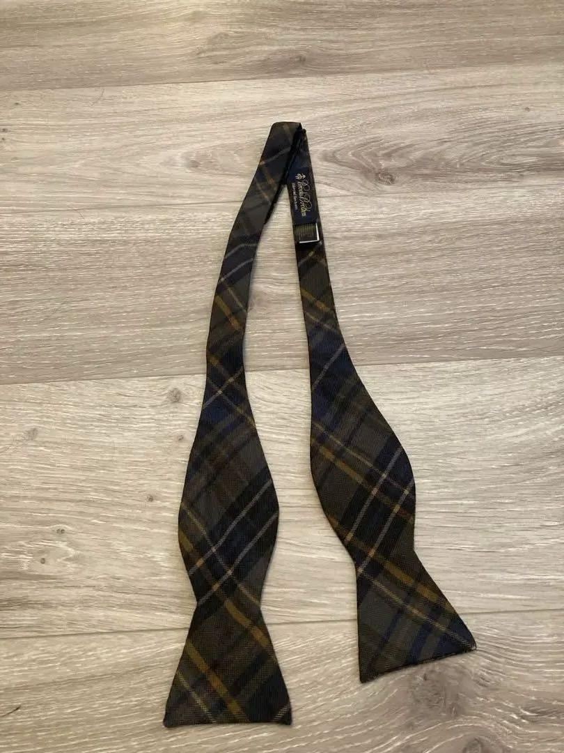 Brooks Brothers タータンチェック柄ボウタイ アメリカ製