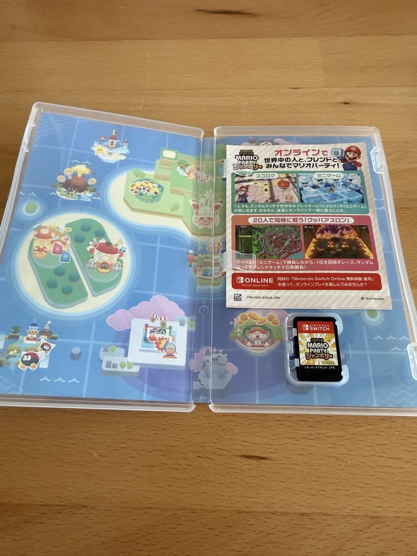 Switchゲームソフト　マリオパーティジャンボリー＋ワンダー