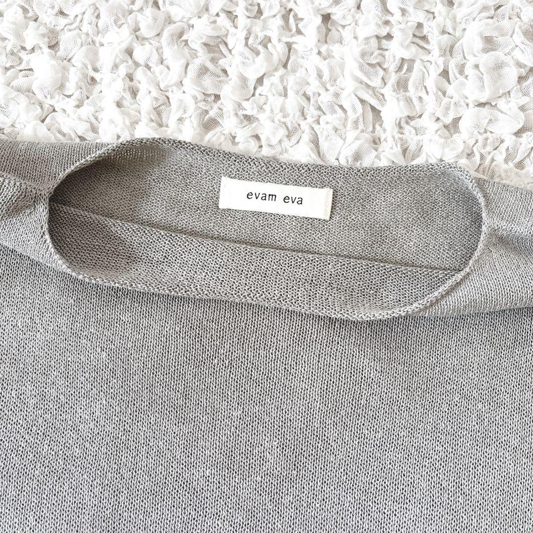 トップス evam eva linen coil pullover E241K189