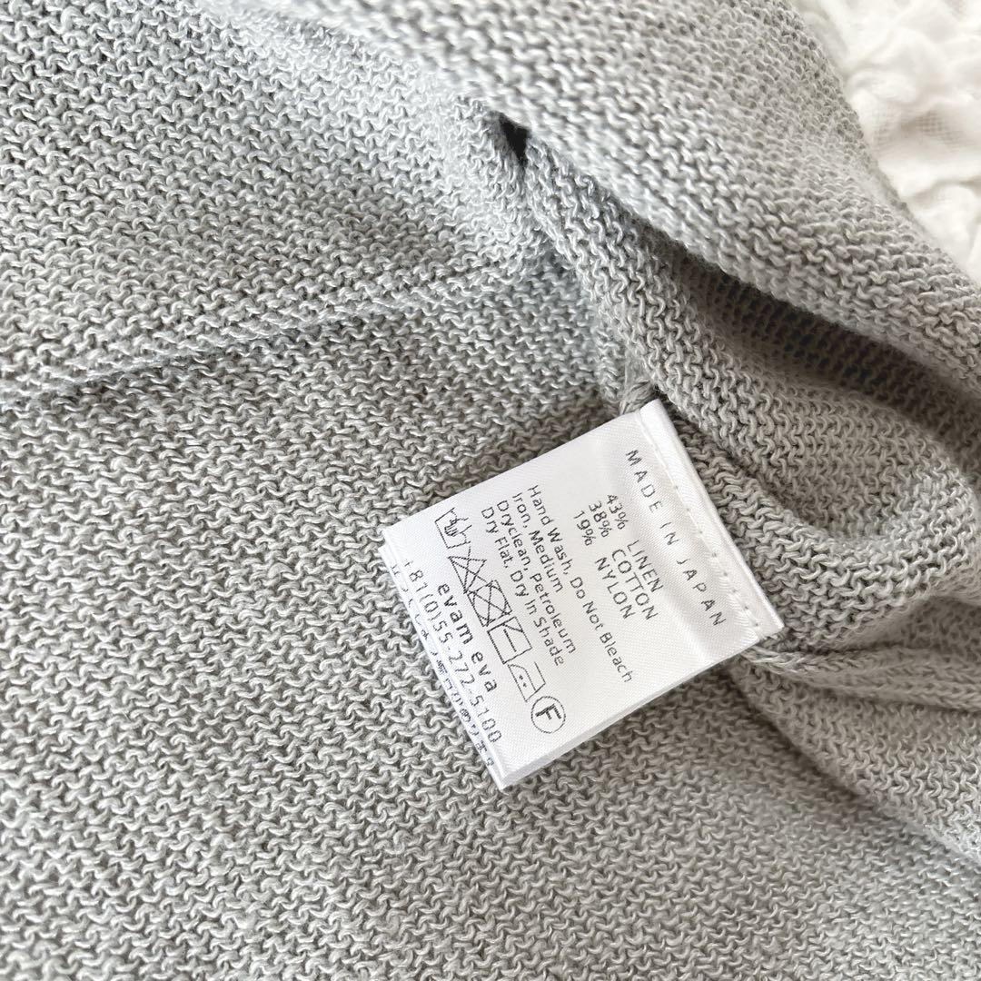 トップス evam eva linen coil pullover E241K189