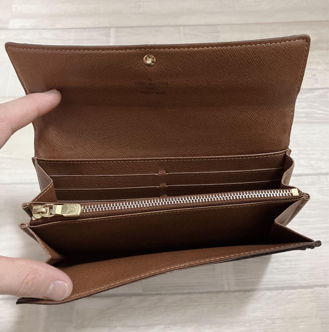 ルイヴィトン 長財布 ポルトフォイユ サラ