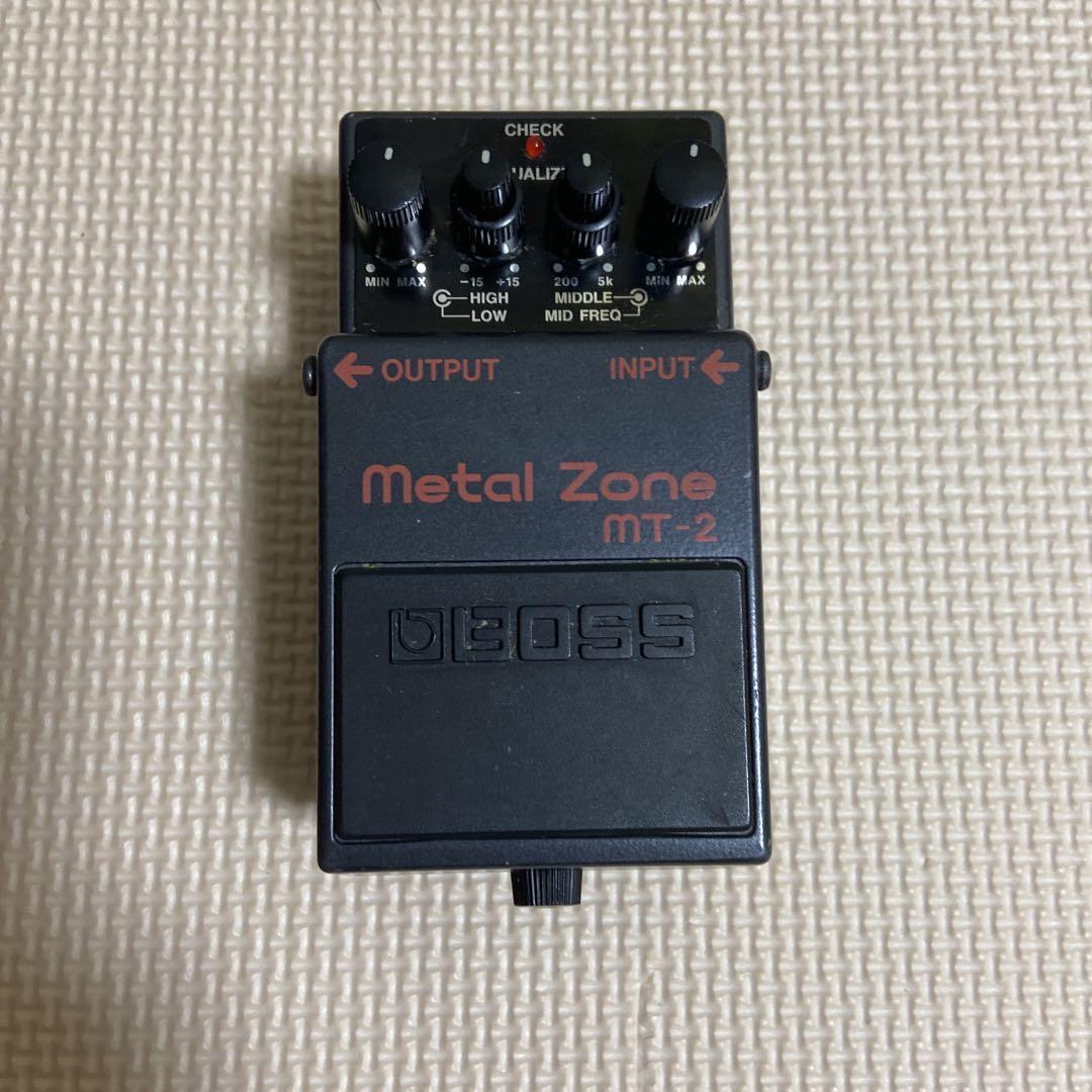 BOSS Metal Zone MT-2 ギターエフェクター - メルカリ