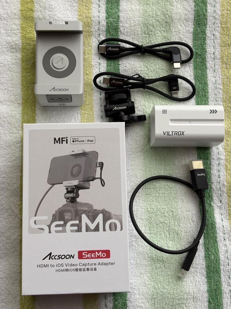 【使用僅少】Accsoon SeeMo 【オマケ付き】