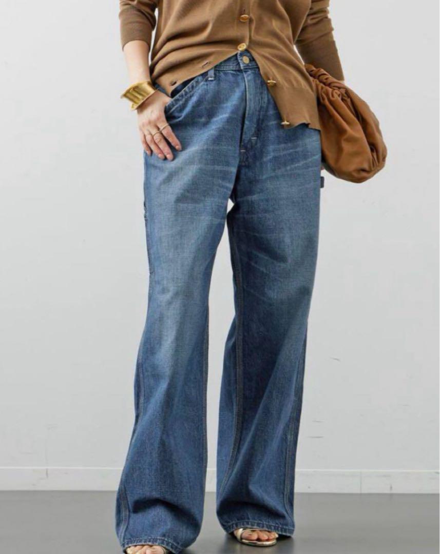 美品　ドゥーズィエムクラス　24年モデル　LEE 別注ペインターデニムパンツ