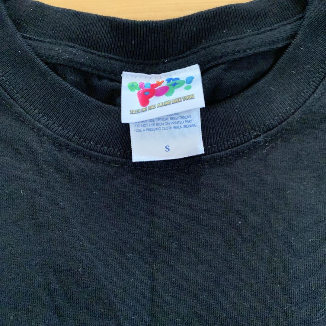 INI RTP ライブTシャツ　黒　sサイズ