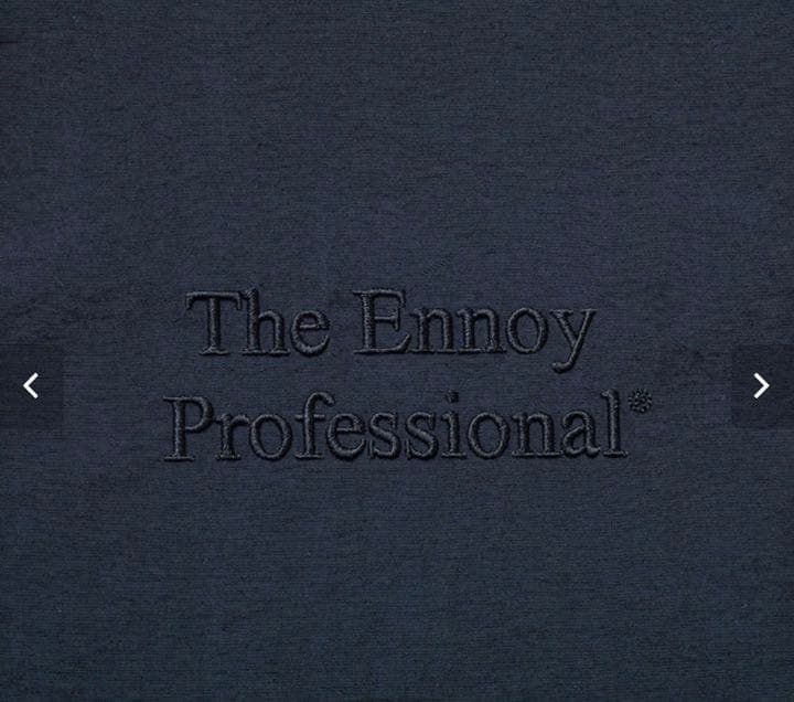 Ennoyスタイリスト私物ナイロンシャカシャカパンツ(TRIPLE BLACK