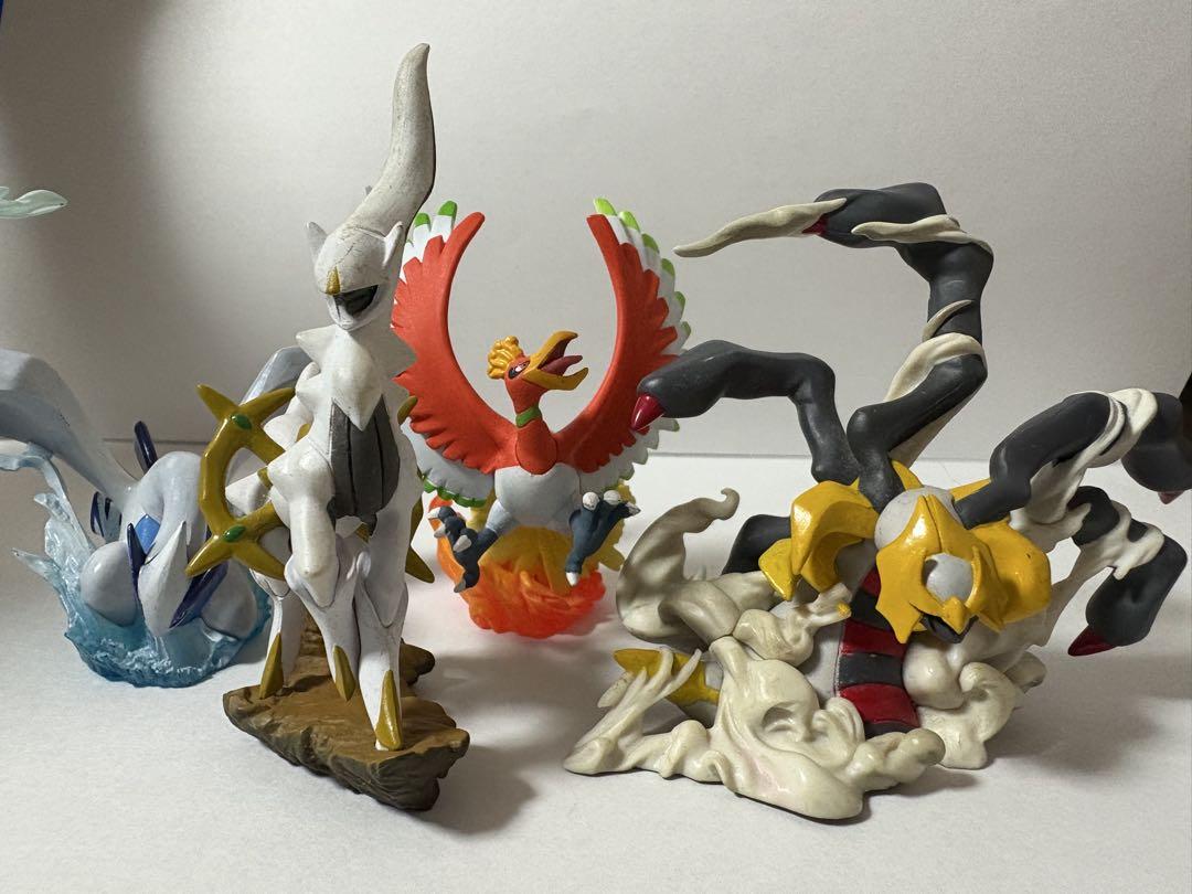 予約特典　ポケモンフィギュア　アルゼウス、ホウオウ、ギラティナ、ルギア 非売品】 ポケモン 予約特典 ルギア ホウオウ ギラティナ