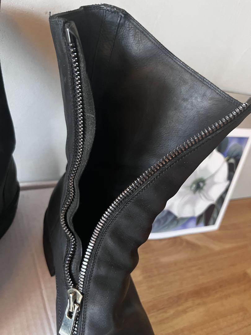 yohji yamamoto × GUIDI SIDE ZIP BOOTS 41