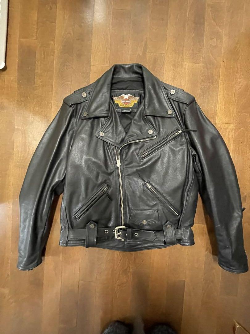 Harley-Davidsonブラックレザーライダースジャケット ブラック Harley-Davidsonブラックレザーライダースジャケット ブラック