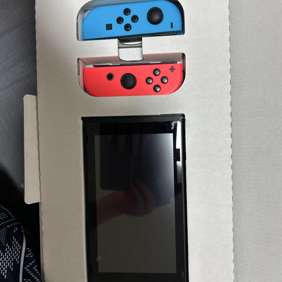 Nintendo Switch ネオンレッド/ブルー 本体＋あつ森 Nintendo Switch ネオンブルー/レッド 本体