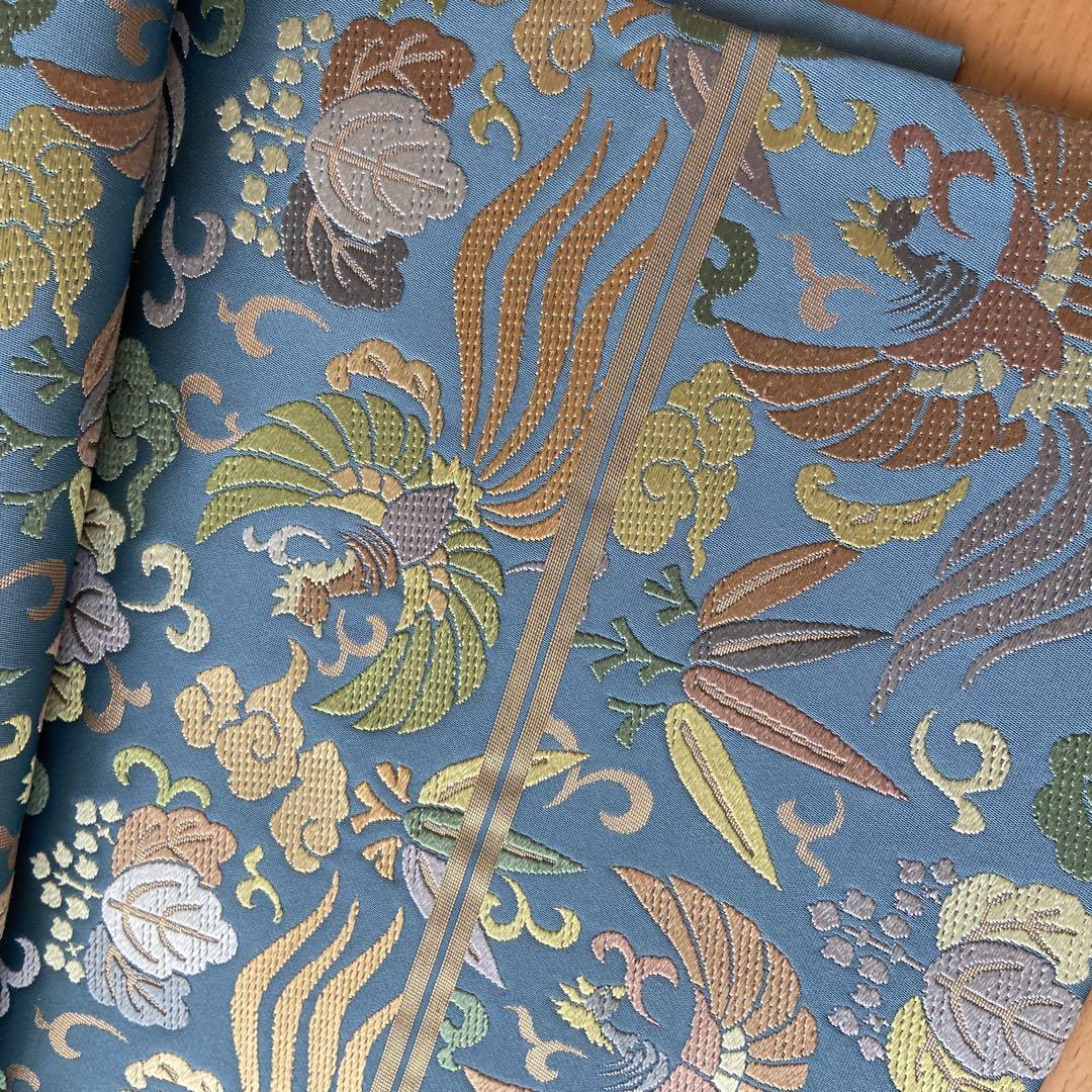 西陣 川島織物 本袋帯 唐織 鳳凰桐唐草文 画像6