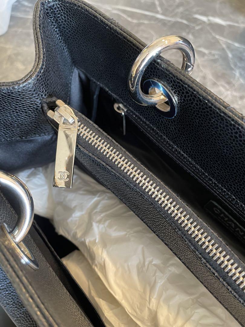 美品　CHANEL マトラッセ チェーントートバッグ　キャビアスキン