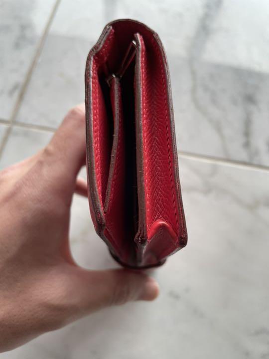 定番正規品 エルメス べアンスフレ 赤 ZHQTv-m53068388389 長財布 定番格安