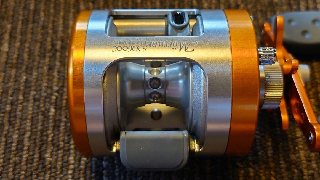 1限定新品アブガルシア アンバサダー モラム SX3600C サンセットオレンジ