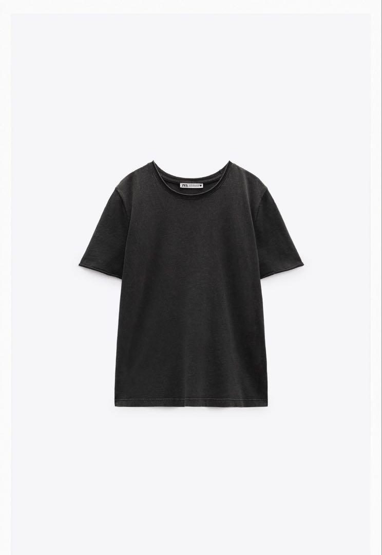 ZARA フェイデッド ショートスリーブ Tシャツ - メルカリ