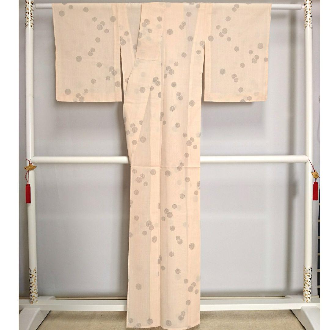 単衣 上品 粋紗絣 正絹 小紋 juXfr-m53071027614 夏物 kt-531 未使用品 定番最新品