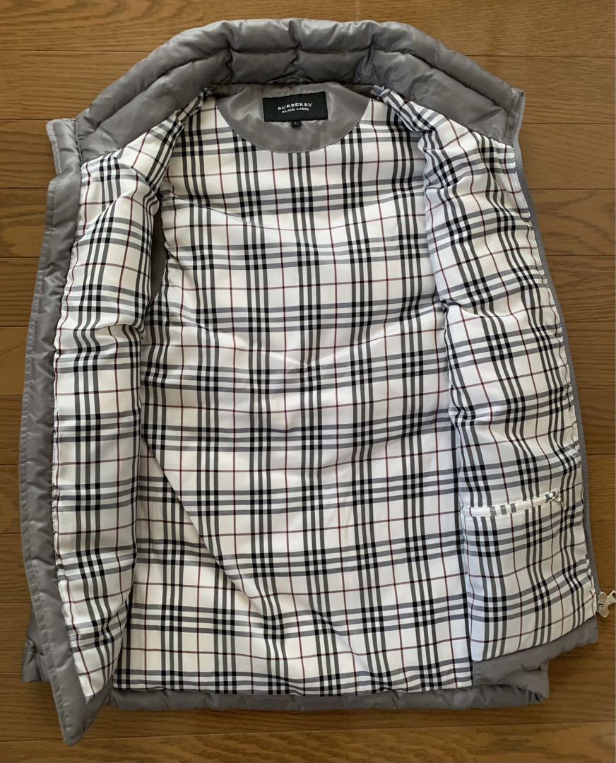 ○美品○BURBERRY BLACK LABEL ダウンベスト ○美品○BURBERRY BLACK LABEL ダウンベスト