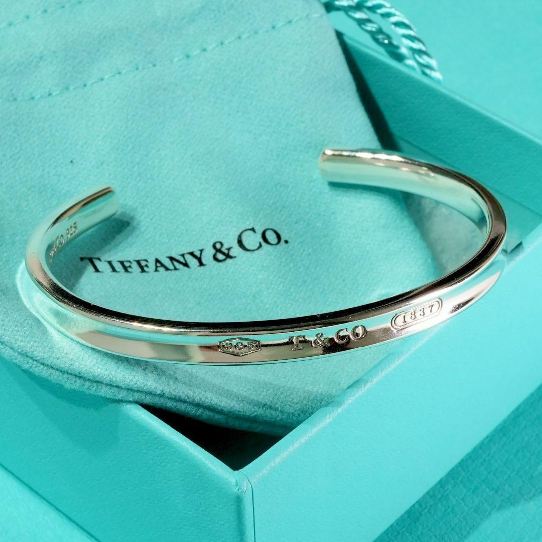 【極美品】Tiffany & Co. ティファニーナロ-カフパングルブレスレット