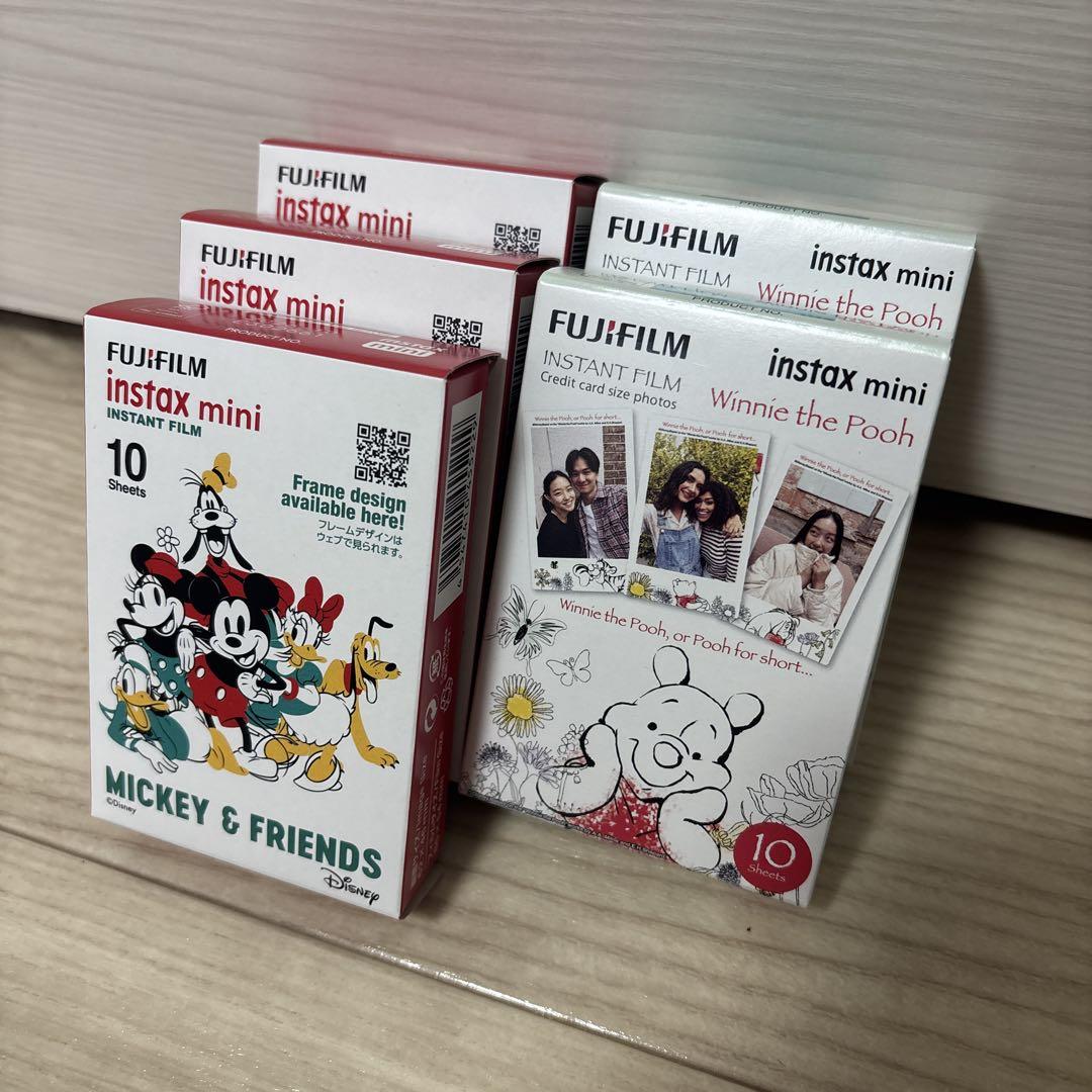 FUJIFILM instax mini フィルム 10枚入り 5個セット！