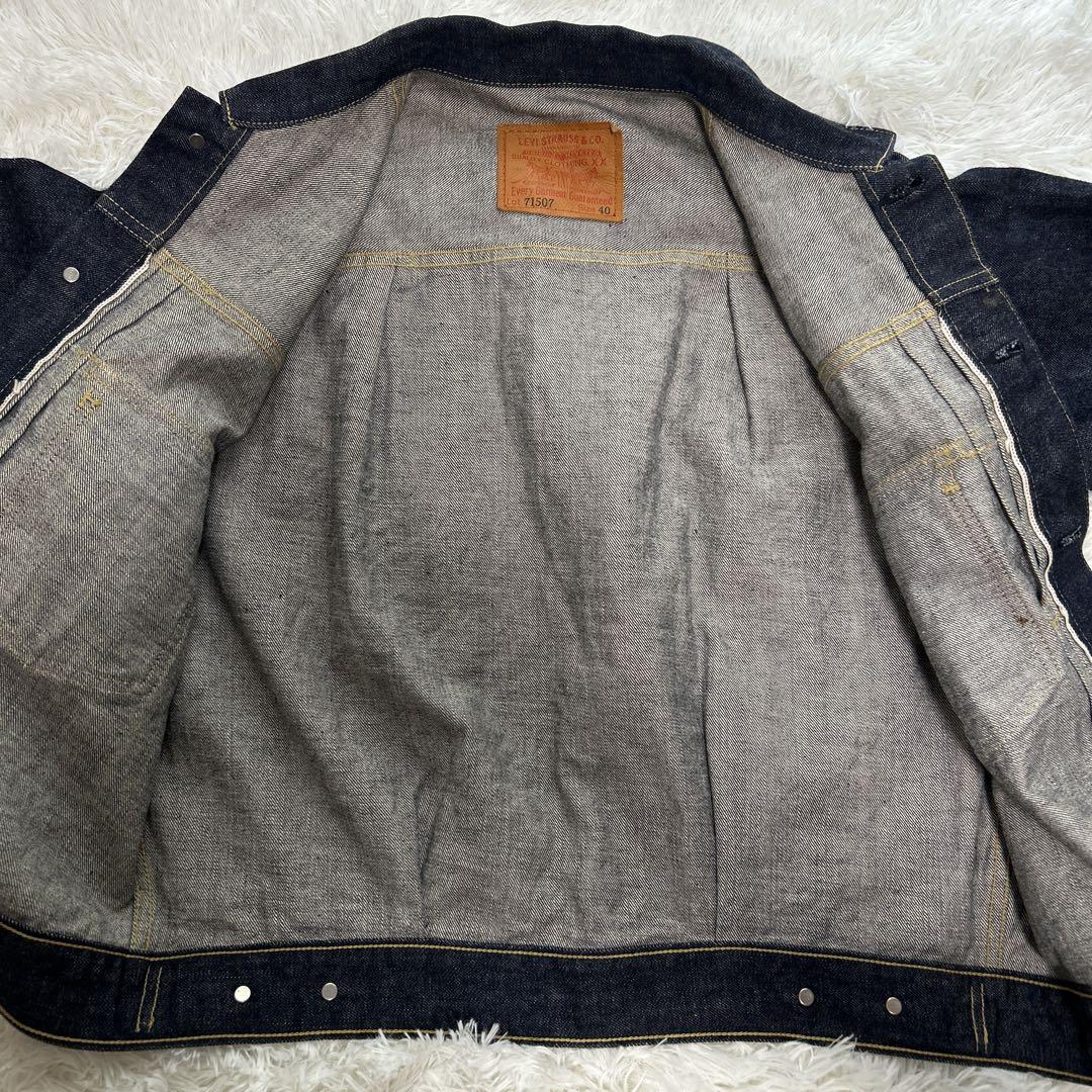 【極美品】Levi's 71507XX 90s 日本製　セカンド　40