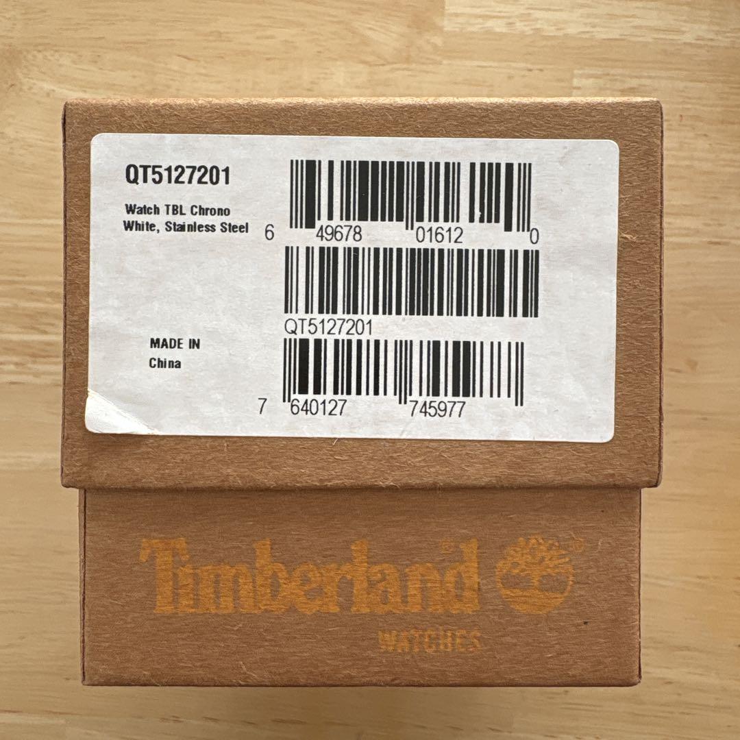 Timberland クロノグラフ 時計 シルバー