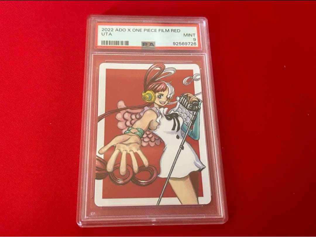 ADO X ONE PIECE FILM RED ウタ PSA9 - メルカリ