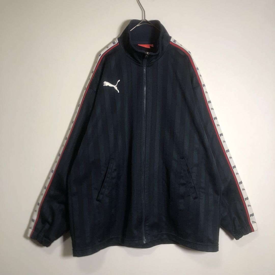 PUMAプーマ セットアップ トラックジャケット 刺繍ロゴ サイド