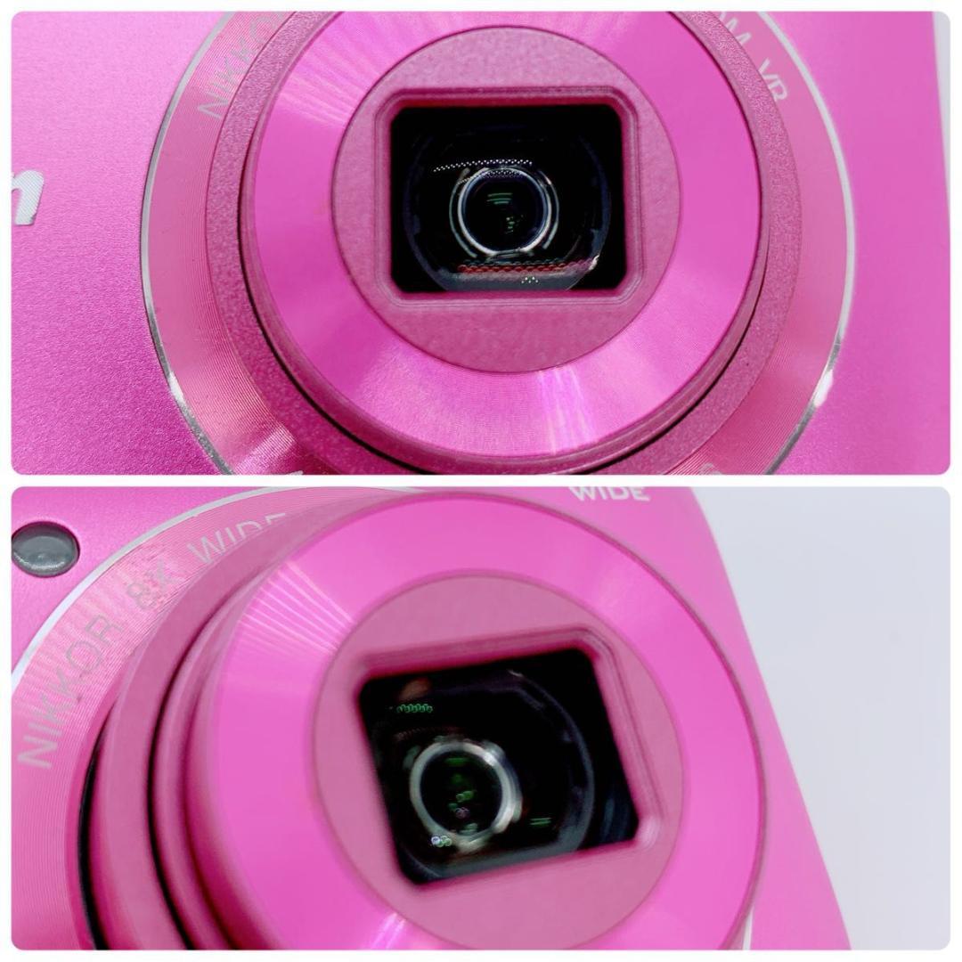 ニコン　デジタルカメラ　COOLPIX S3700 ピンク　MK0127