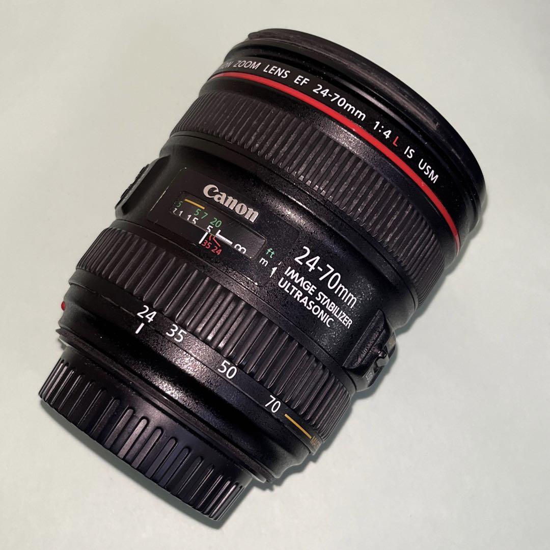 ジャンク扱い】Canon EF24-70mm F4L IS USM レンズ(ズーム
