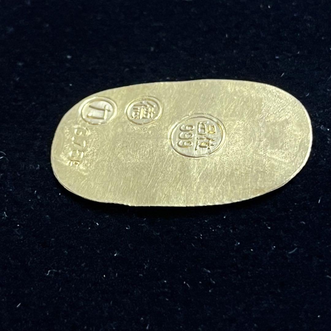 徳力　純金小判　一匁