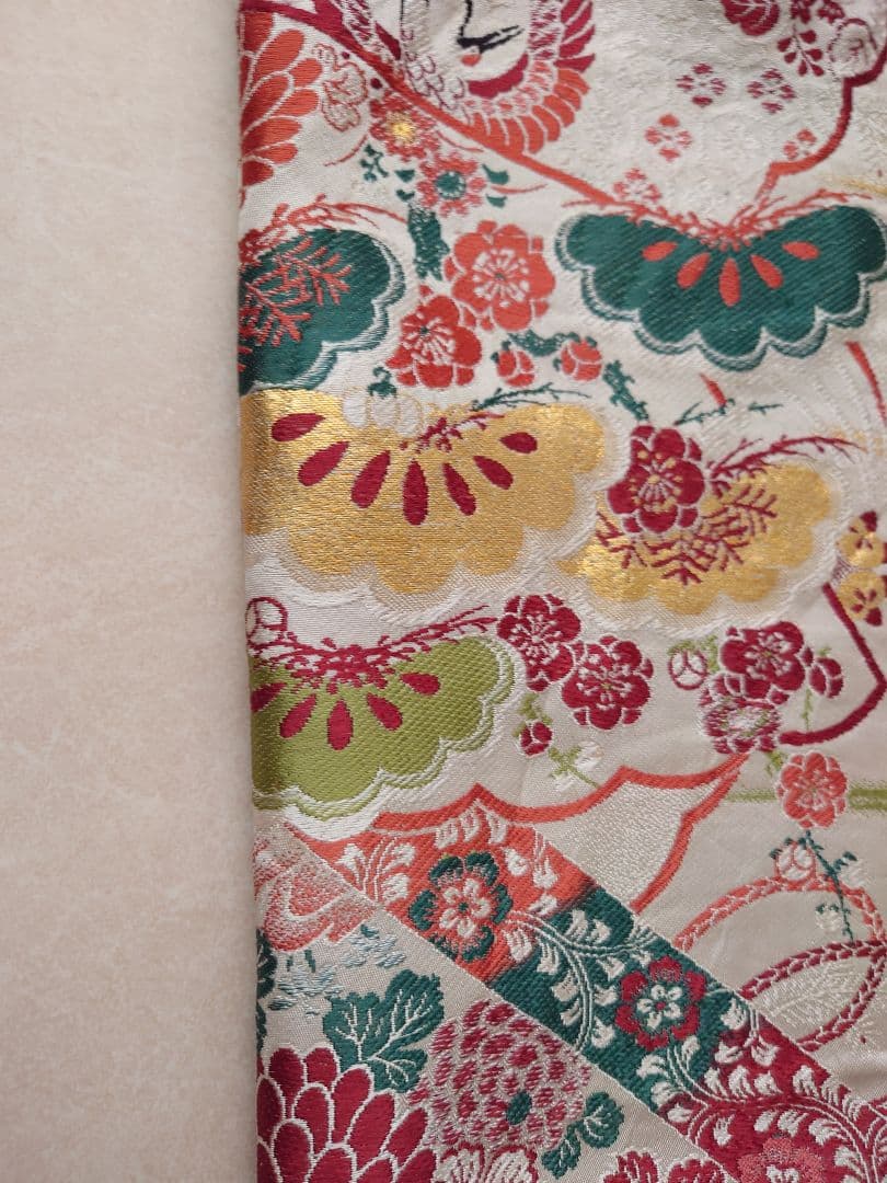 505ag82◎七五三 三歳 女の子 セミアンティーク着物&被布 駒鈴芝◎美品 七五三 着物 3歳 レンタル 女の子 【時被布エンジ桜梅菊のし