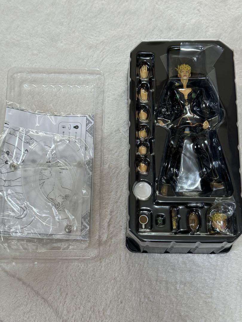 ジョジョの奇妙な冒険　超像可動ジョルノジョバーナVer.BLACK 特典なし新品