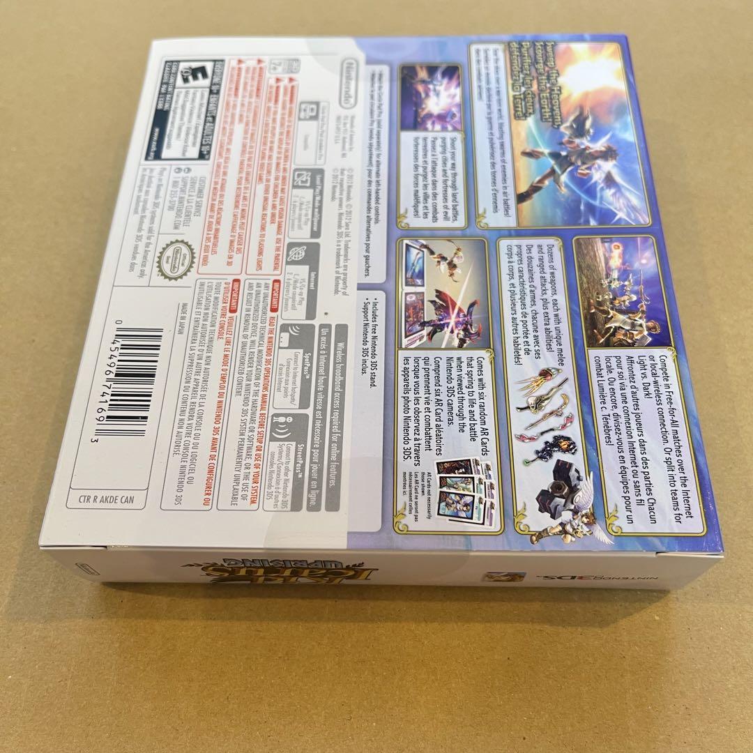 稀少品 新品 未開封 3DS KID ICARUS UPRISING北米版