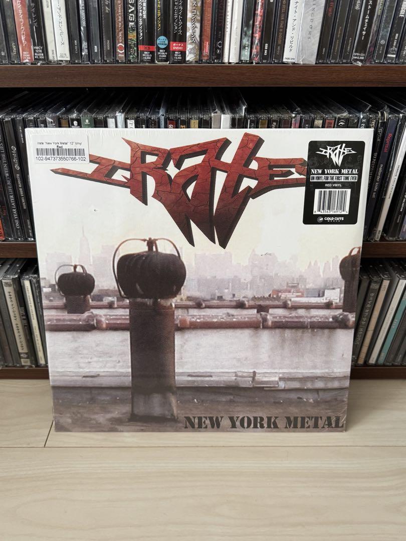 Irate / New York Metal 新品未開封 一部ダメージ有り
