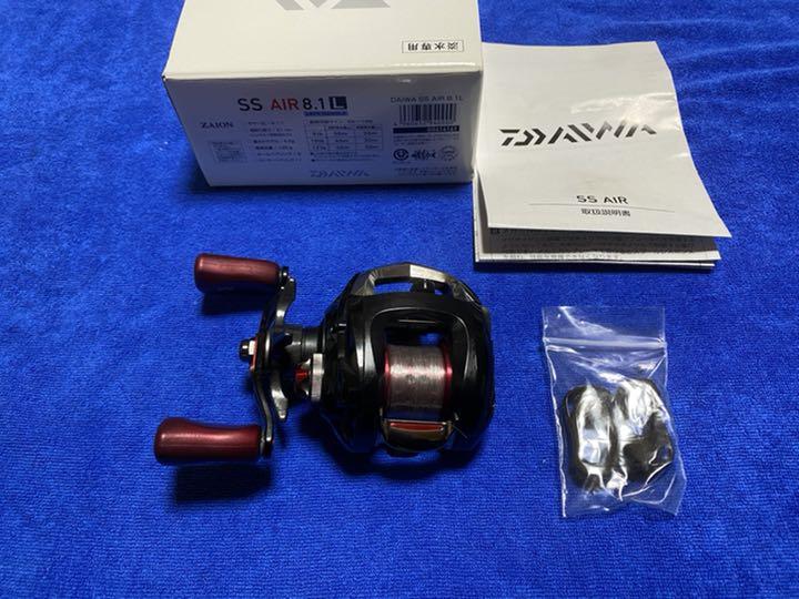 美品　DAIWA ダイワ　SS AIR 8.1L ベイトリール　リール　カスタム
