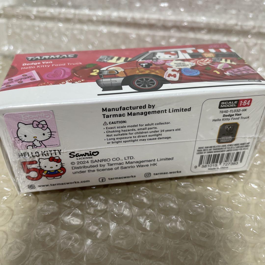 新品未開封品★TARMAC ターマック　ハローキティフードトラックダッジバン