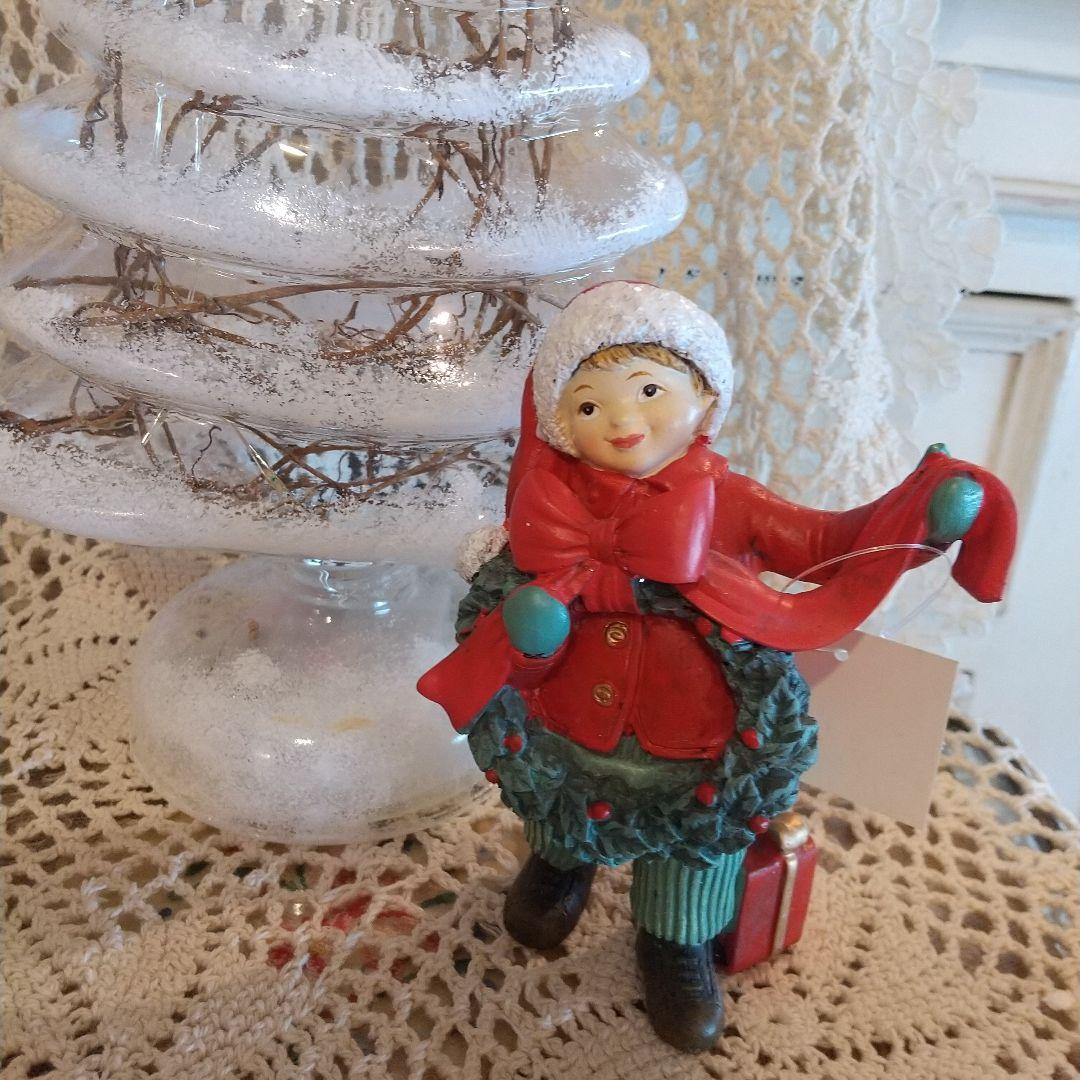 クリスマス・オブジェ とても可愛いチルドレン❗️