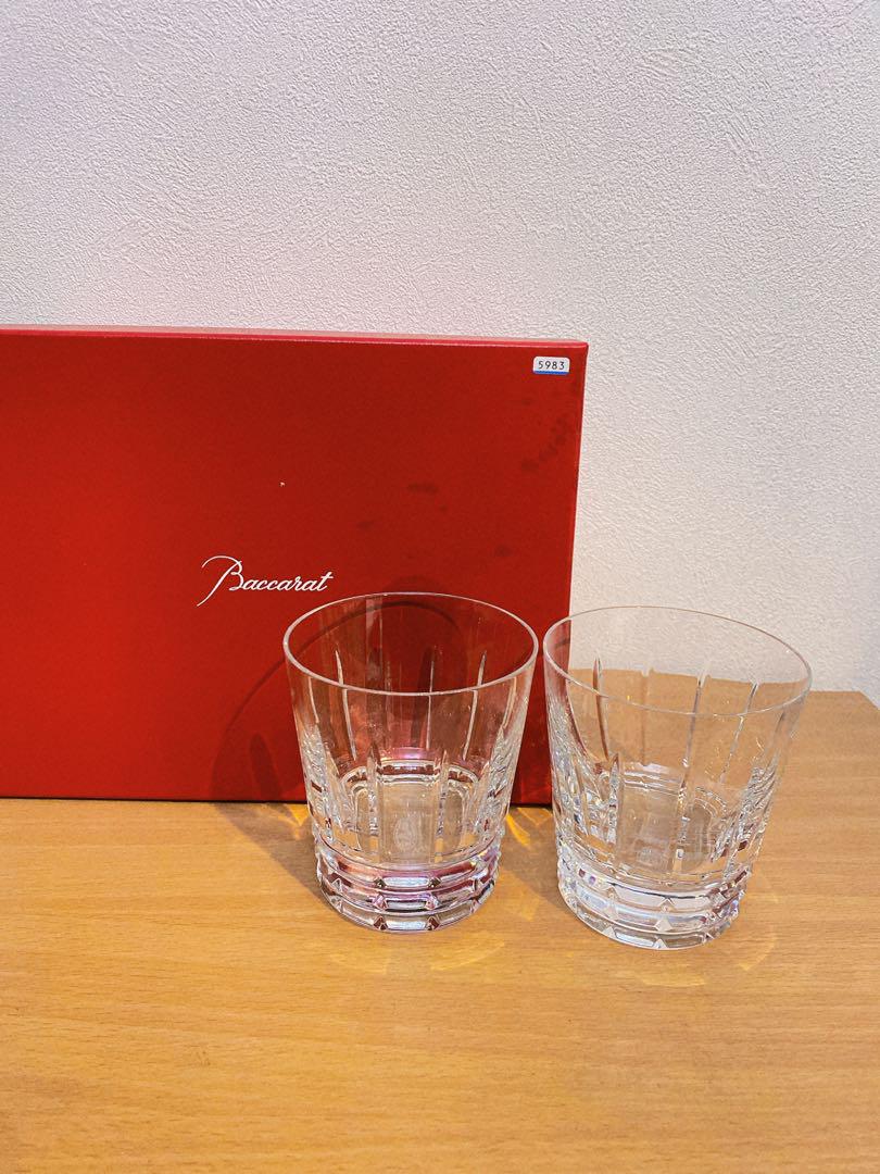 baccara バカラアルルカンロックグラスアルコールグラスペアセット
