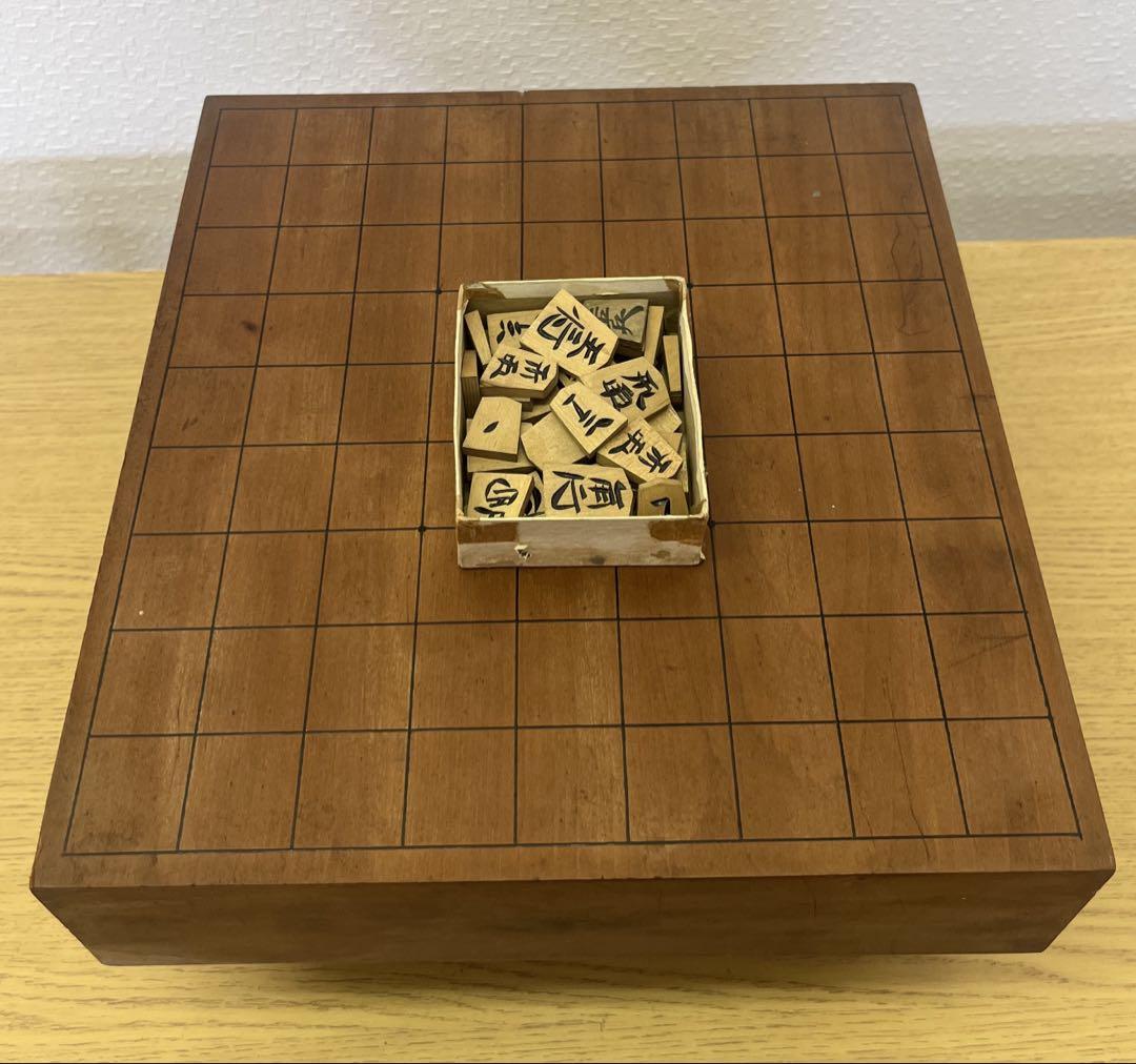 天然木 将棋盤 脚付き 足つき へそあり 囲碁 将棋-旬アイテム
