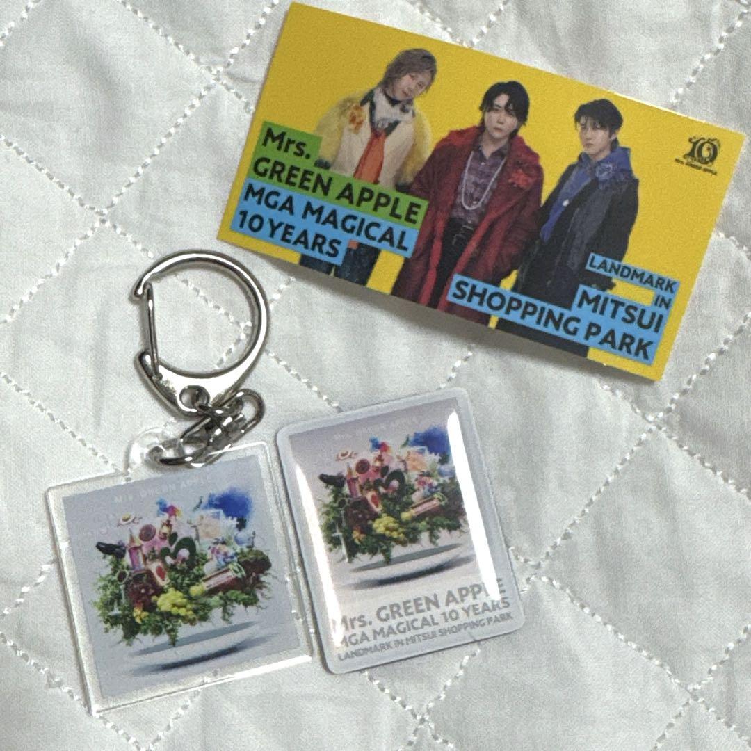 ミセス 10周年 アクリルキーホルダー＆マグネット＆ステッカー